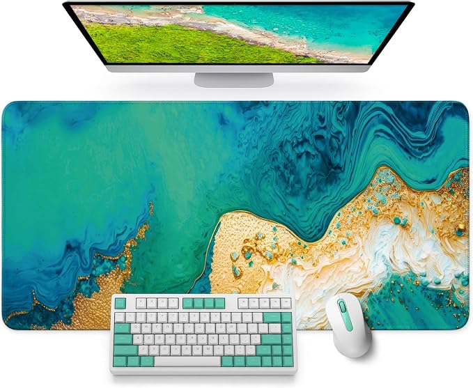 Large Mouse Pad for Desktop, Cute Desk Mat Pad Protector for Work & Gaming by Zapdesk