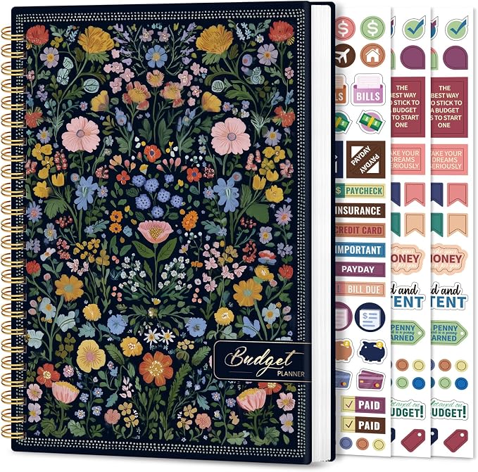 Budget Planner - Monthly Budget Book by Taja