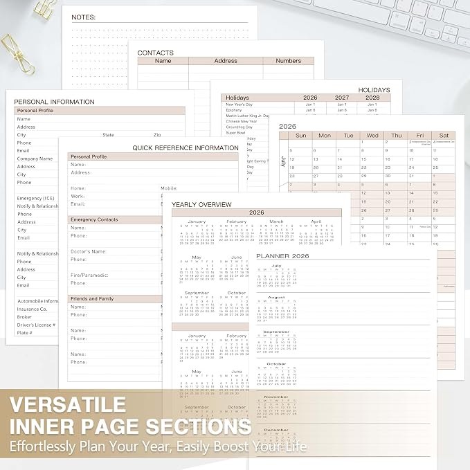 2026-2027 Academic Planner, Weekly & Monthly Appointment Book from Jul. 2026 - Image 6