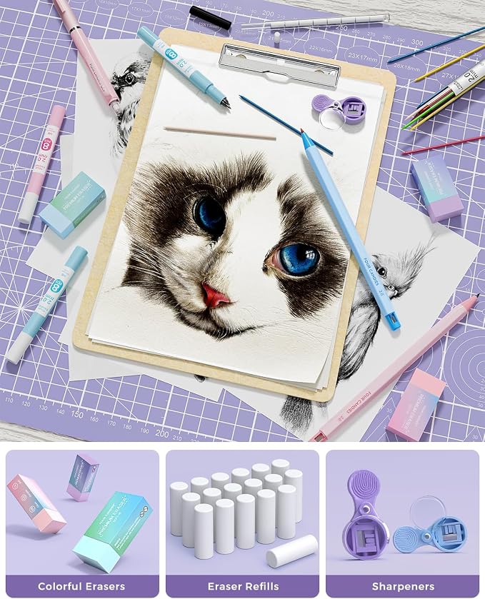 Four Candies 42PCS Aesthetic School Supplies, Mechanical Pencils 0.5mm - Image 5