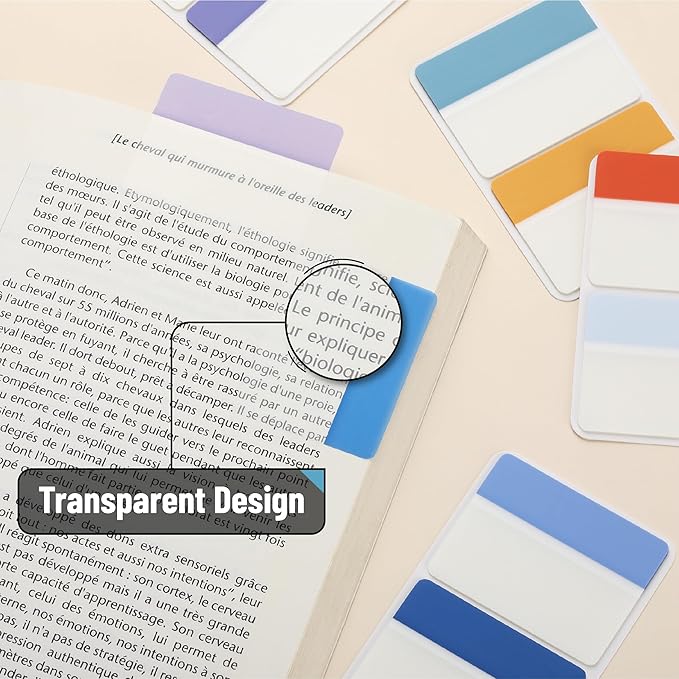 Mr. Pen- Sticky Index Tabs, 500 Pcs, 21 Sets, Colorful Sticky Tabs for Notebooks, Page Markers, Page Tabs for Binders, Page Tabs Sticky Tabs for Books, Notebook Tabs, Book Sticky Tabs for Notebooks-DeskLoop Office