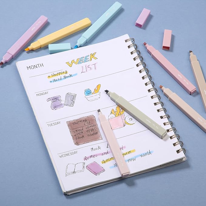Mr. Pen- Aesthetic Highlighters No Bleed, 8 Pack, Cute Highlighters Assorted - Image 7