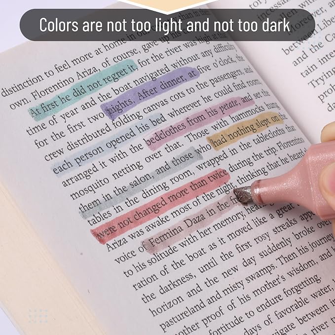 Mr. Pen- Glitter Highlighters, 8 Pack, Metallic Colors | Chisel Tip Highlighter - Image 5