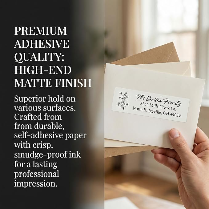 Address Labels Personalized Return Address Labels Personalized Custom Mailing - Image 5