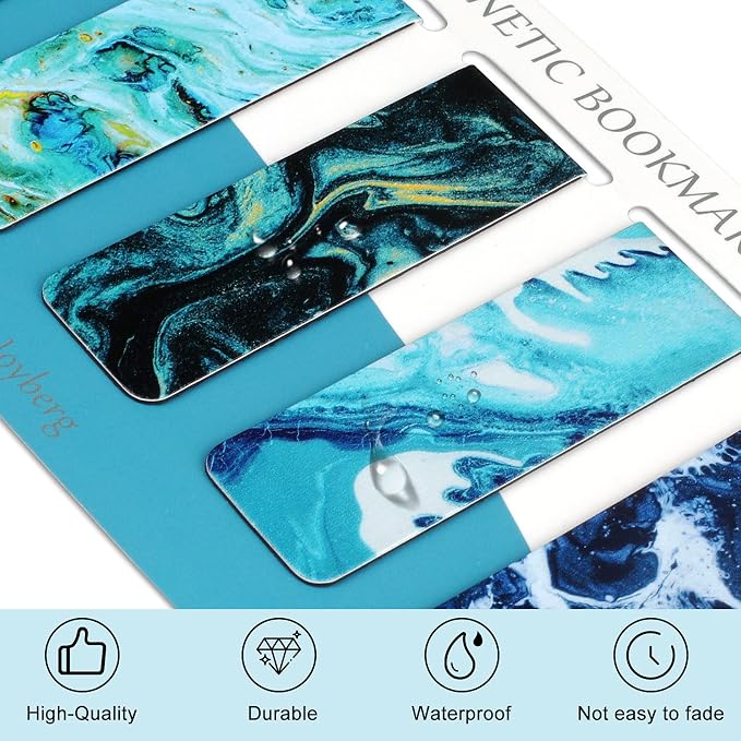 15 Pieces Bookmarks, Magnetic Bookmarks - Image 4