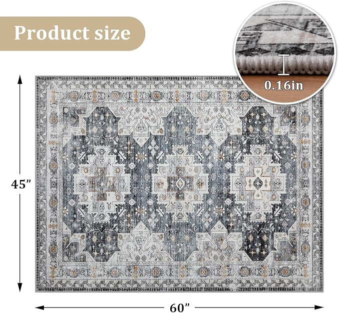 chakme Office Chair Mat for Hardwood Floor, Machine Wash - Image 7
