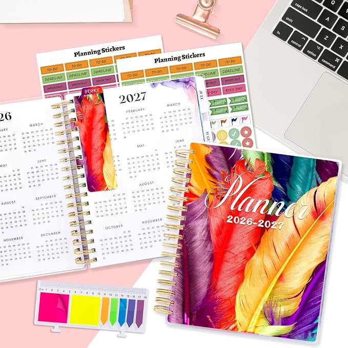 Planner 2026-2027, Large 18 Months Academic Daily Weekly Monthly Planner Yearly - Image 9