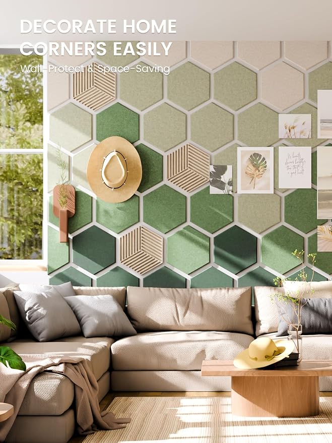 Fluxynara Hexagon Cork Board Alternative - Image 5