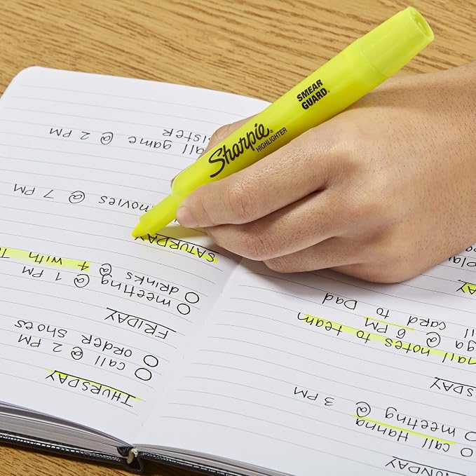Sharpie Accent Tank-Style Highlighters, Desk Supplies - Image 4