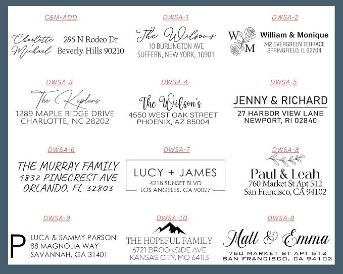 Personalized Return Address Labels - Image 4