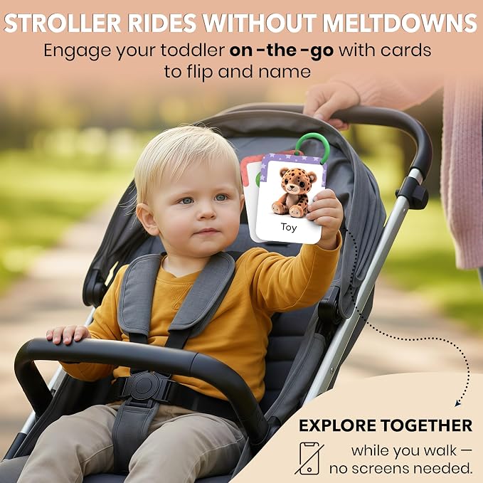 QUOKKA 225 Toddler Flash Cards - Image 3