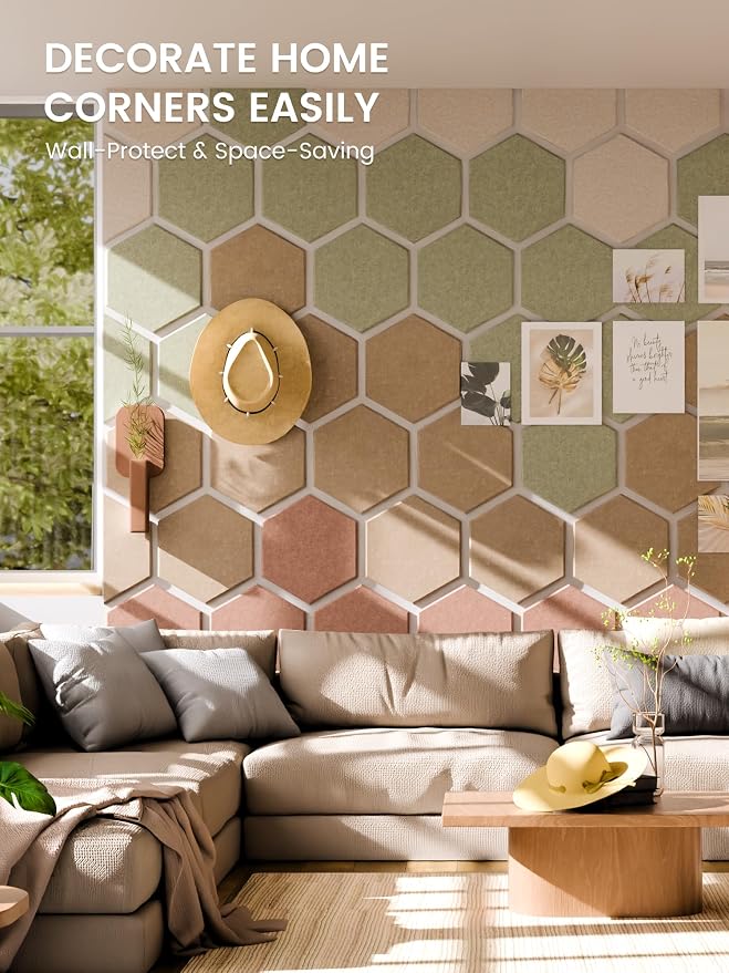 Fluxynara Hexagon Cork Board Alternative - Image 5