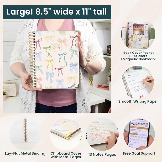 bloom daily planners HARDCOVER Planner 2026-2027 Academic Year - Image 5