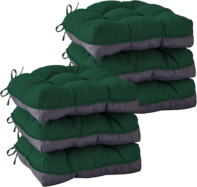 IASEAHK Chair Cushions for Dining Chairs, Seat Cushions for Kitchen Chairs by IASEAHK