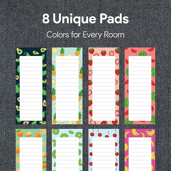 8 Magnetic Notepads – Notepads for Grocery List, Shopping List, To-Do List - Image 7