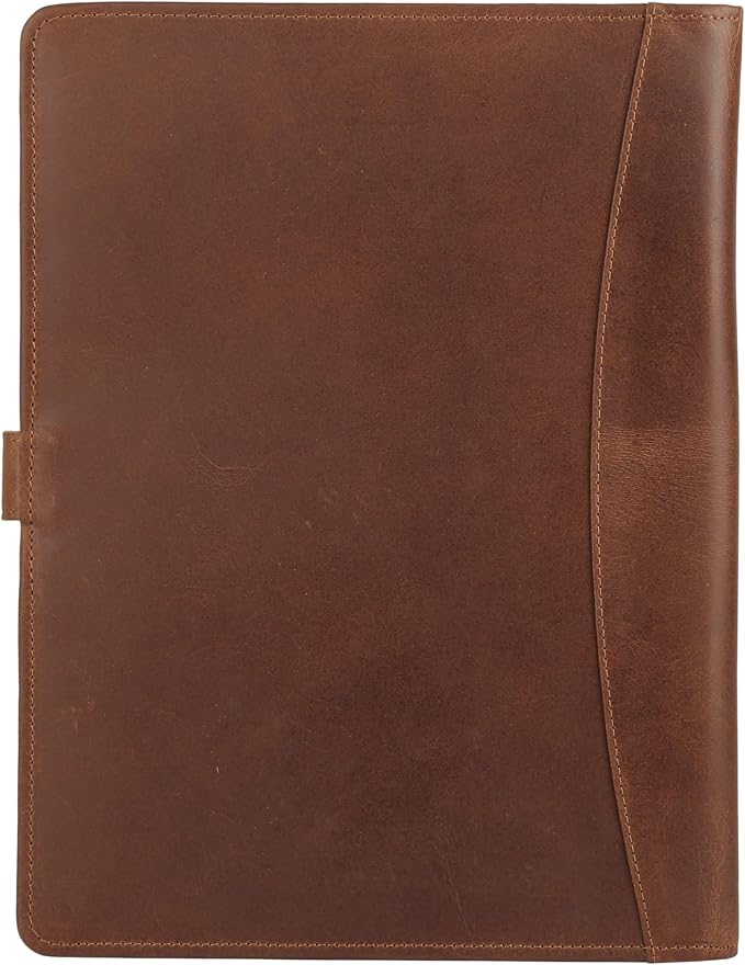 KomalC Leather Portfolio Folder - Image 5