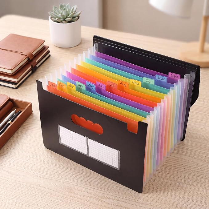 Mr. Pen- Accordion File Organizer, Expanding File Folder - Image 2
