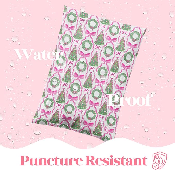 6x9 Designer Poly Mailer 100 Pack Heavy Duty Waterproof Self Seal Shipping Bags - Image 5