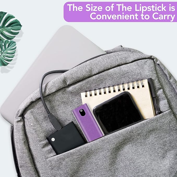 2 Pcs Fingerprint Proof Screen Cleaner,3 in 1Touchscreen Mist Cleaner Spray Wipe Cleaner Fingerprint-Proof Soft Fiber Flannel,Safe for All Phones Glasses Tablet Laptop TV Watch Screens(Purple)-DeskLoop Office