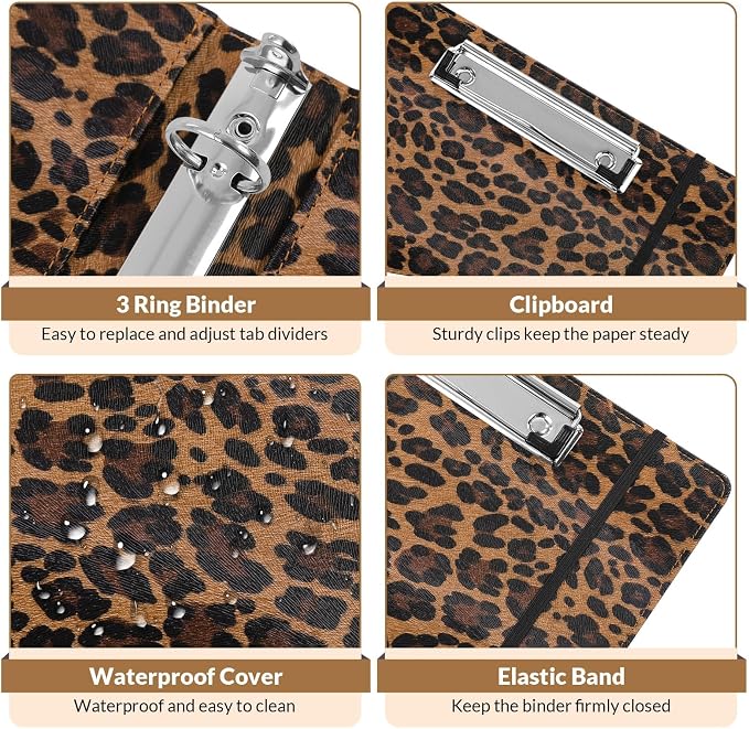SKYDUE 1 Inch 3-Ring Binder - Image 7
