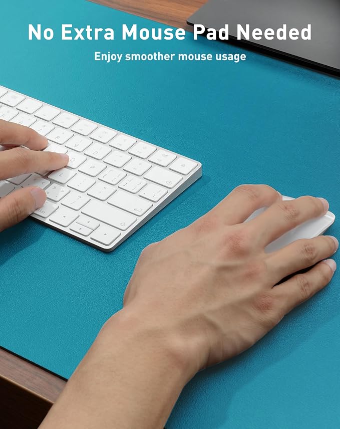 Aothia Faux Leather Desk Mat - Image 4