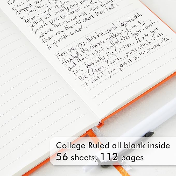 feela Pocket Notebook Journals, Mini Cute Small Hardcover College Ruled Notepad - Image 3