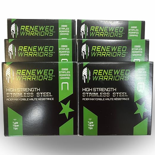 T50 Stainless Steel Staples Marine; T/50 Type T-50 Staples by RenewedWarriors
