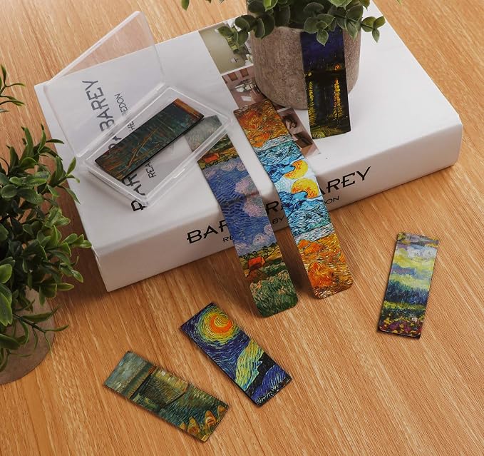 Magnetic Bookmarks 14Pcs Book Mark 3.1’‘ Page Magnetic Markers - Image 2