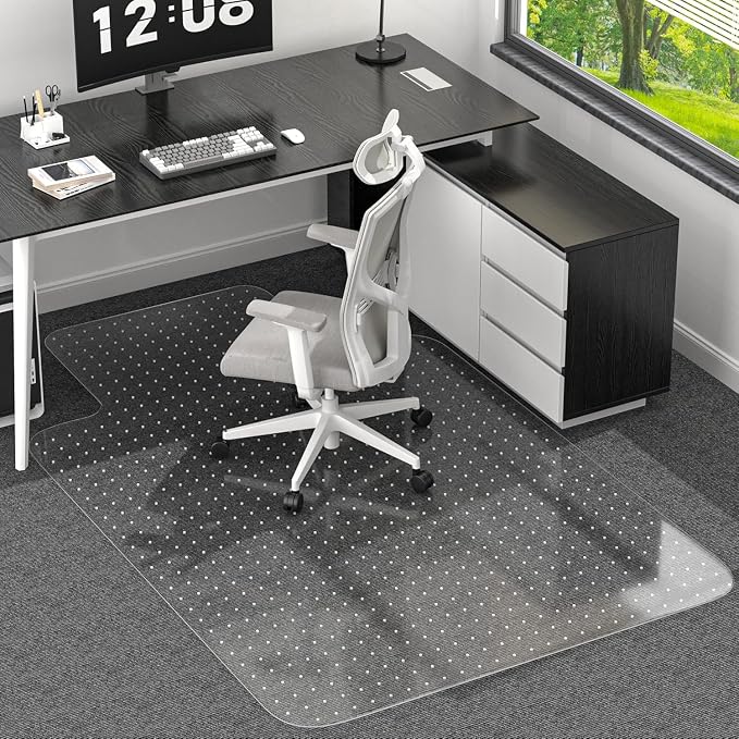 Office Chair Mat for Low Pile Carpeted Floors by Unknown