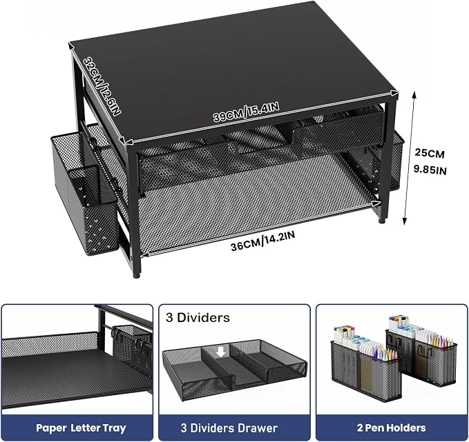 Metal Desktop Printer Stand - Image 4
