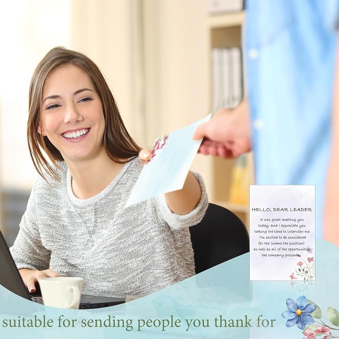 Spiareal 100 Pcs Blank Note Cards Blank Decorative Notecards Index Cards Bulk - Image 2