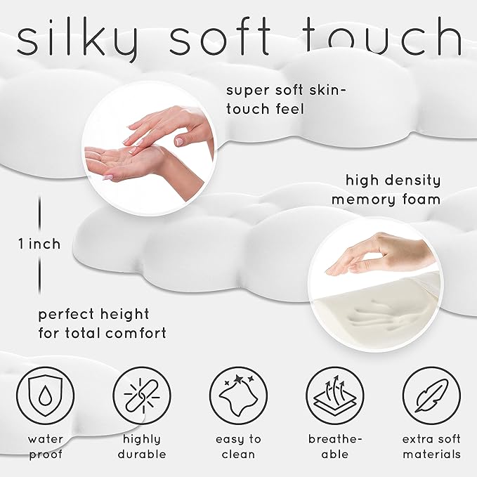 Cloud Keyboard Wrist Rest – Create-ables Qloud Cloud Wrist Rest - Image 6