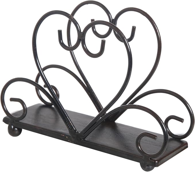 Metal Table Napkin Holder Freestanding Tissue Dispenser - Image 2