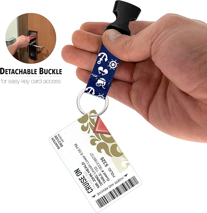 Cruise On Cruise Lanyard for Ship Cards – 2-Pack Retractable Badge & Waterproof - Image 5