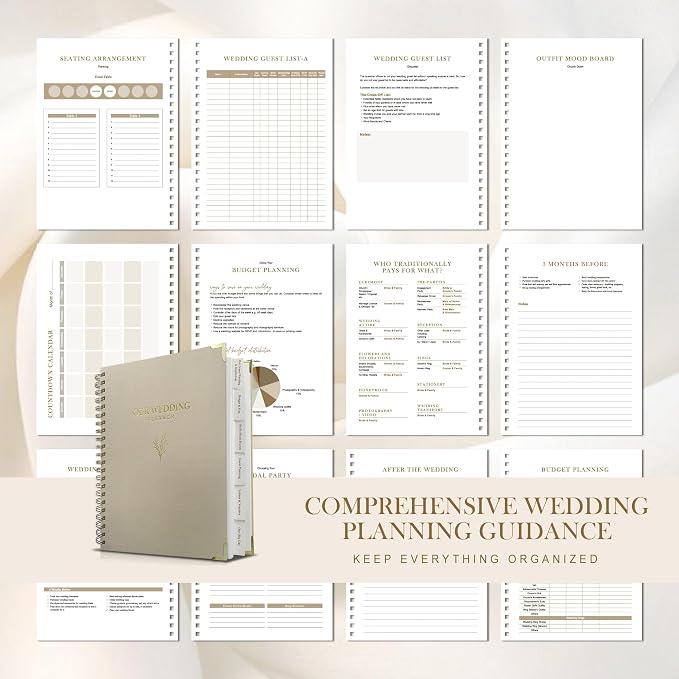Wedding Planner Book and Organizer - Image 7