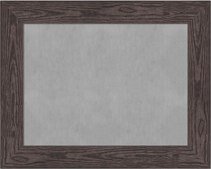 Amanti Art Black Framed Magnetic Board 24x30 Medium Vision Board by AmantiArt