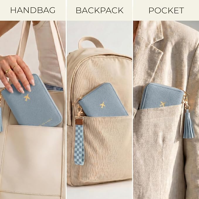 Beautiful Passport Holder And Travel Wallet - Image 8
