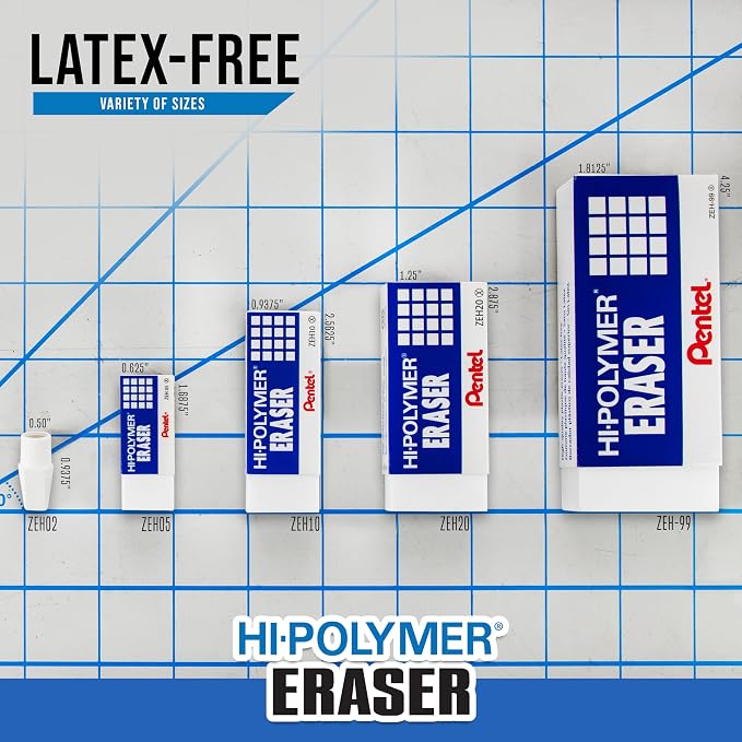 Pentel® Hi-Polymer Block Eraser - Image 6