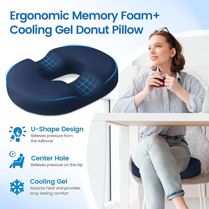 Donut Pillow Seat Cushion - Image 3