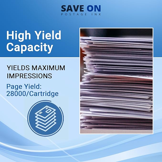 Save On Postage Ink Compatible ININK67HC Quadient Neopost Compatible Ink Cartridge - High Capacity for in Series 600/700/750 Mailing Machine Bases-DeskLoop Office