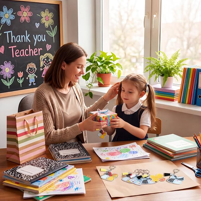 Sureio 30 Pcs Back to School Teacher Appreciation Gift Bulk Mini Notebook - Image 7