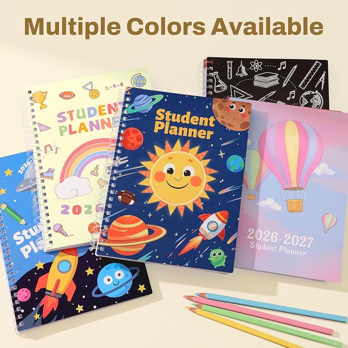 SUNEE Elementary Student Planner 2026-2027, Dated Academic Year Jul. 2026 - Image 7