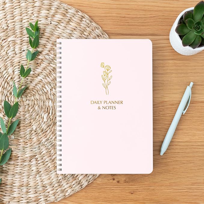 Simple Daily Planner Undated & To Do List Notebook: - Image 3