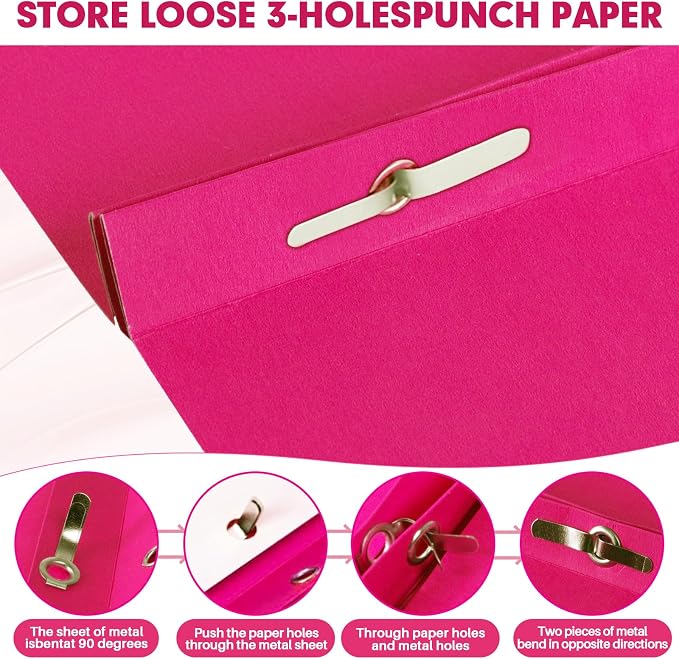 Two Pocket Folders, RAZCC 50 Pack Two Pocket Folders - Image 4