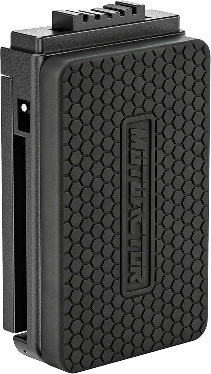 MUTUACTOR 1PCS Magnetic Tool Belt Clip, Anti-Slip Heavy-Duty Magnetic Mount by MUTUACTOR