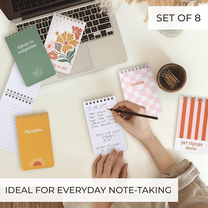 ZICOTO Aesthetic Pocket Notebooks Set Of 8 - Image 2