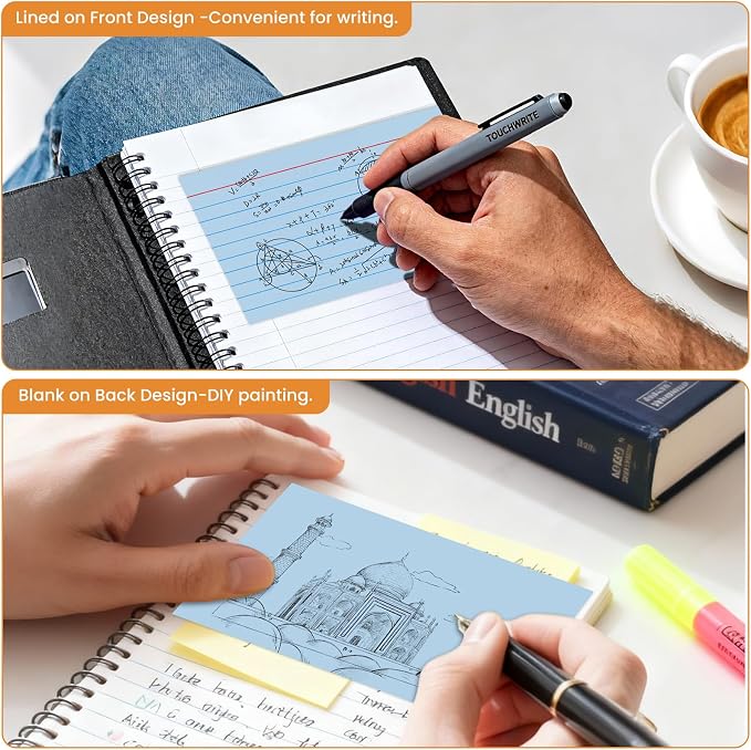 300PCS Index Cards 3 x 5 Inch, Lined Flashcards Notecards, Flash Cards - Image 3