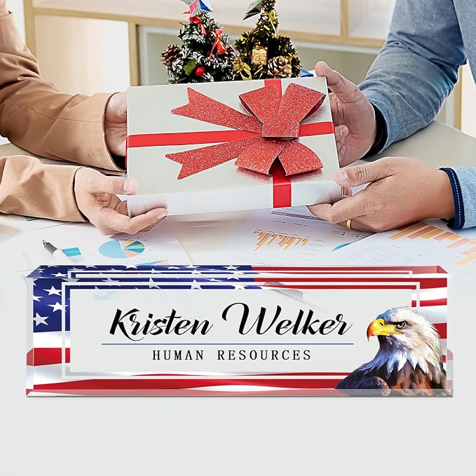 Name Plate for Desk, Desk Name Plate Personalized, Office Decor for Women Men - Image 5