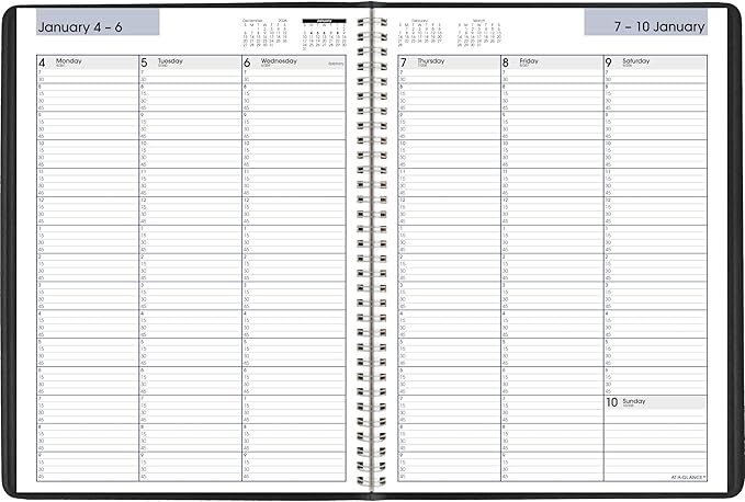 AT-A-GLANCE 2027 Appointment Book Planner, Quarter-Hourly - Image 7