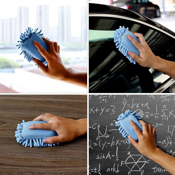 Mr. Pen- Magnetic Microfiber Shag Whiteboard Erasers, 4 Pack | Dual Surface - Image 6